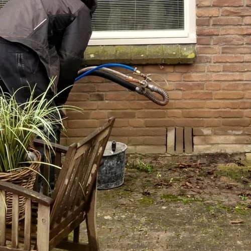 Het storten van isolatiebeton